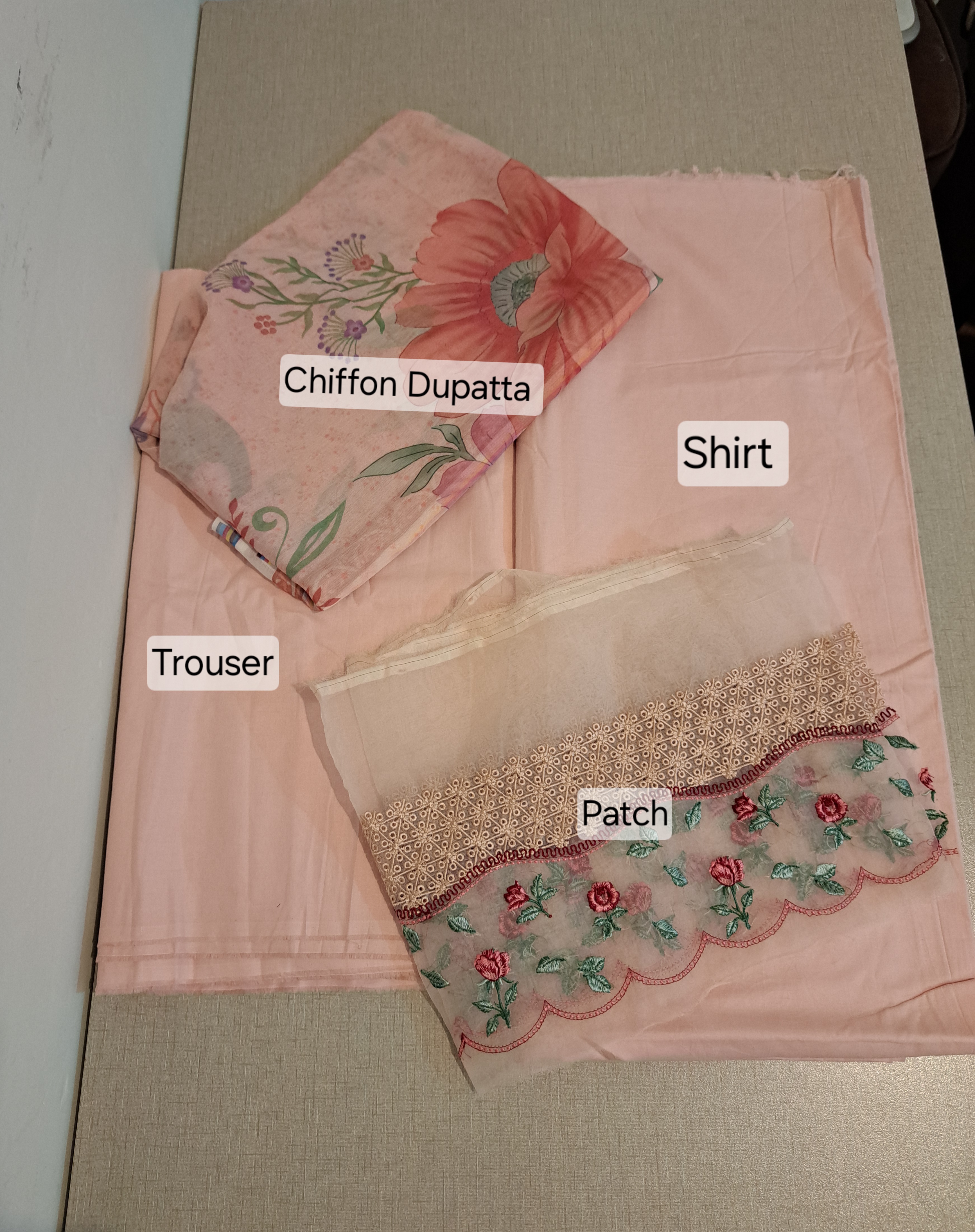 Zarashahjahan solids 3 piece